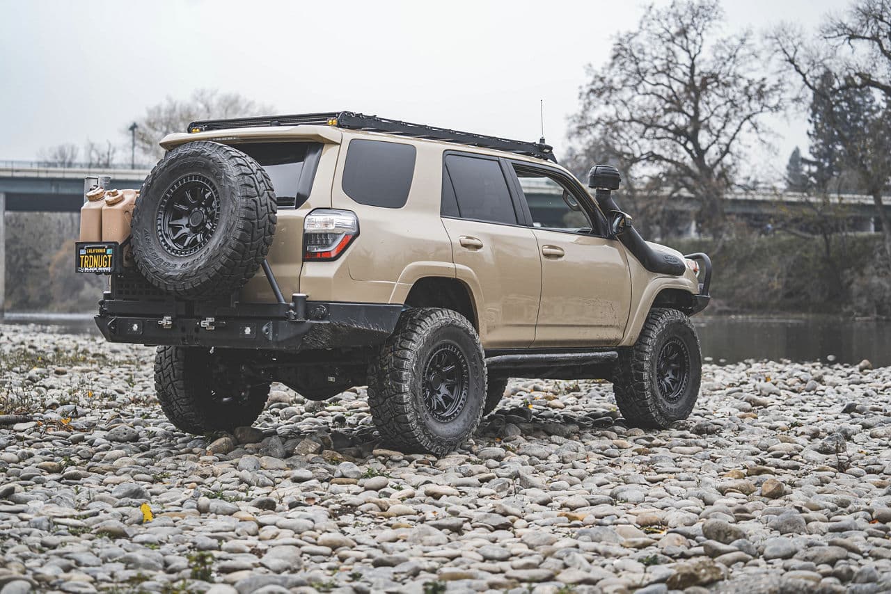 Interior of 2020 Toyota 4Runner with wheels