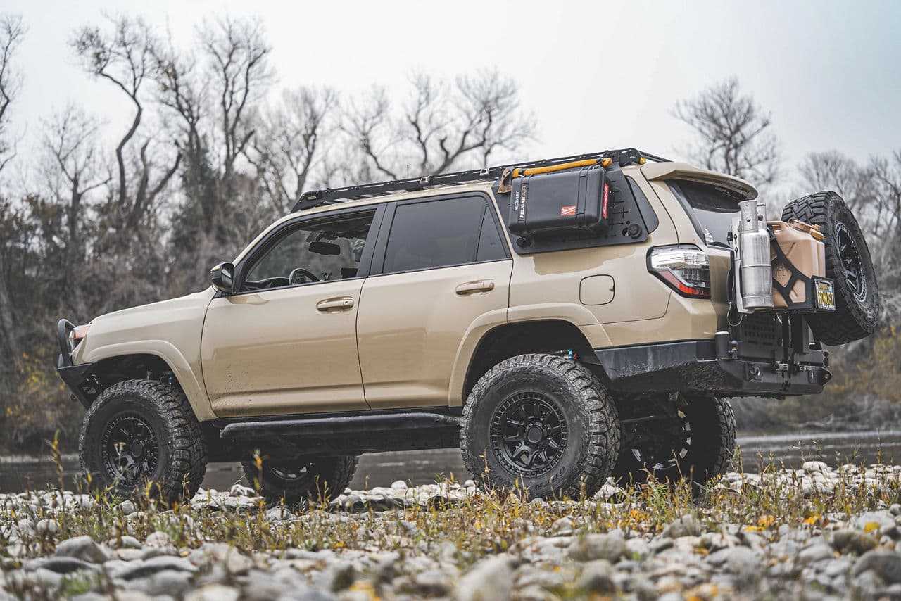Detail view of 2020 Toyota 4Runner with wheels