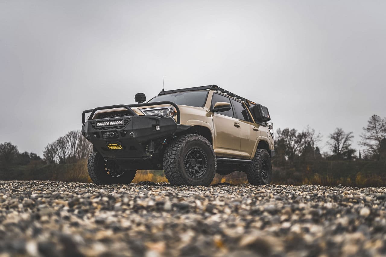 Front view of 2020 Toyota 4Runner with wheels