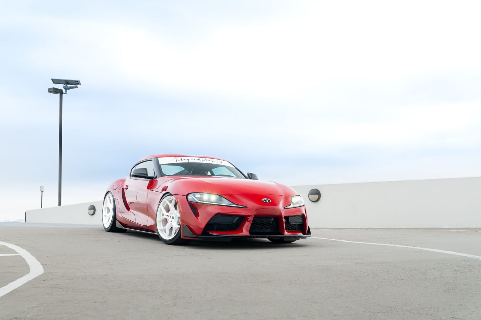 2020 Toyota Supra — custom build, front view
