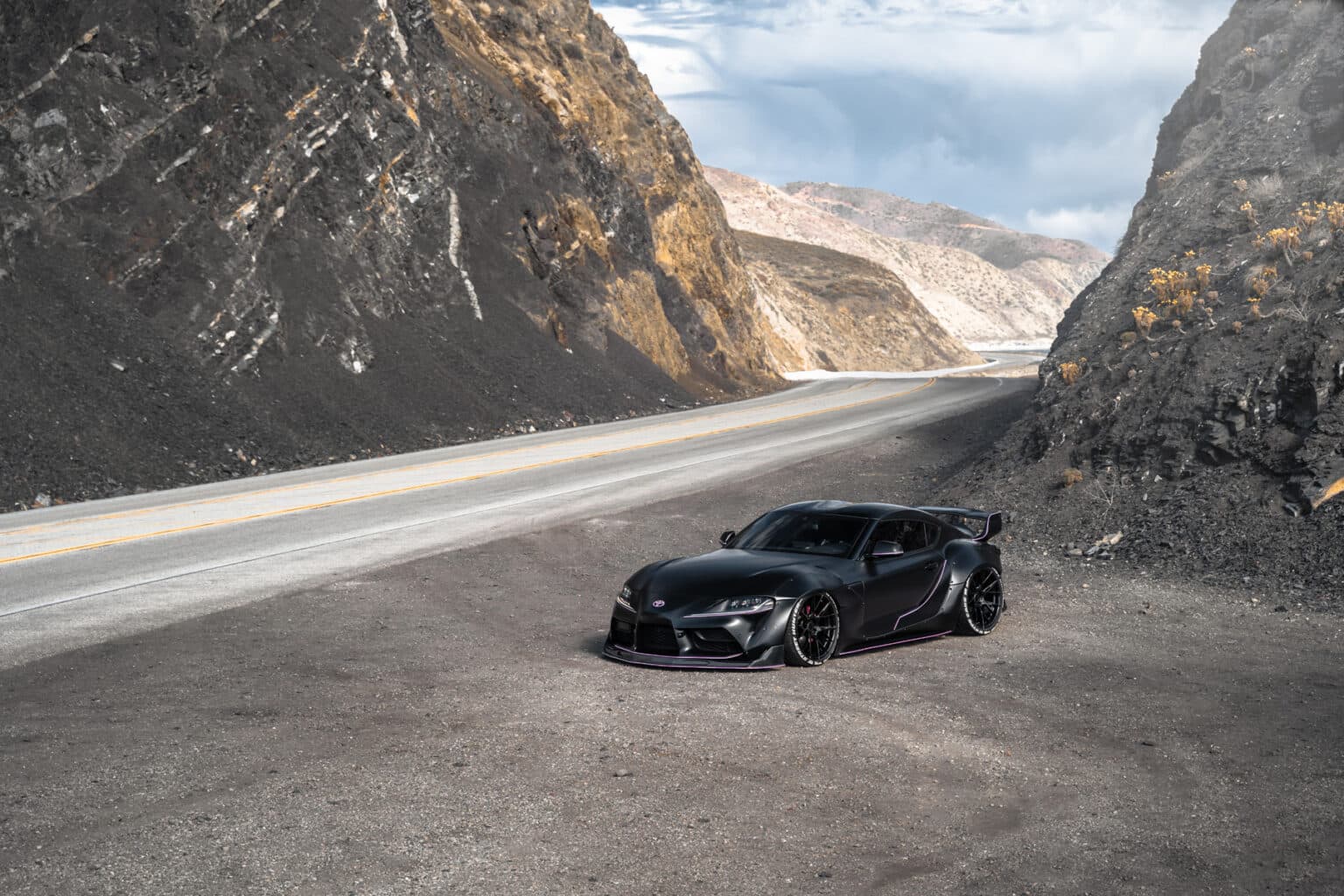 2020 Toyota Supra — wheels, front view