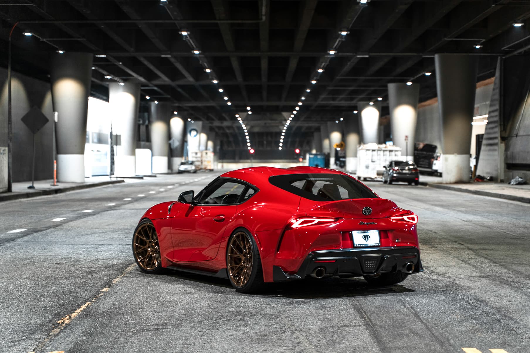 2020 Toyota Supra — wheels, interior