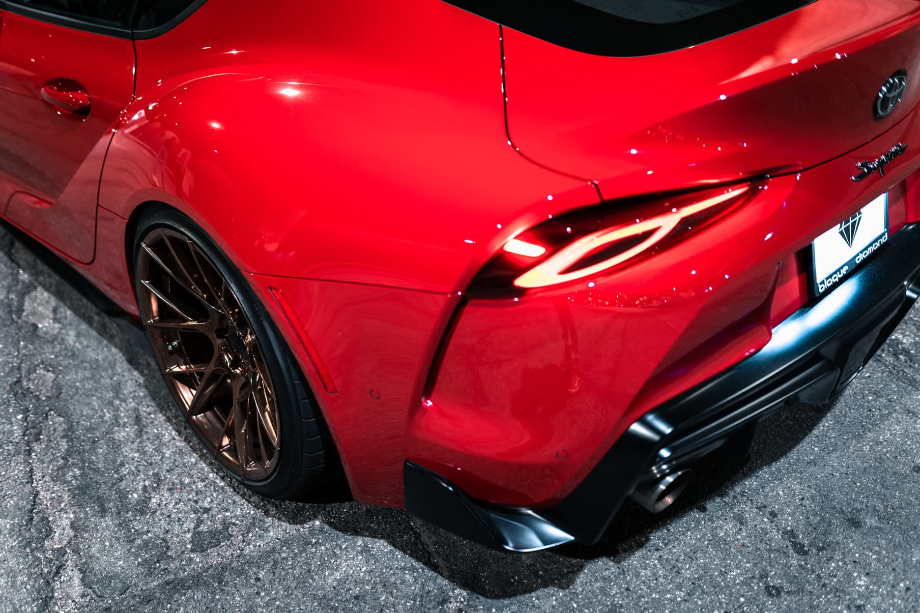 2020 Toyota Supra — wheels, detail view