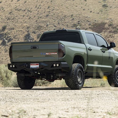 Interior of 2020 Toyota Tundra with wheels