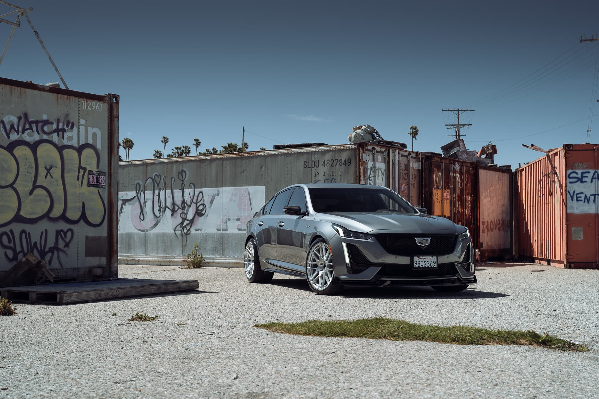 2021 Cadillac CT5-V — wheels, side profile
