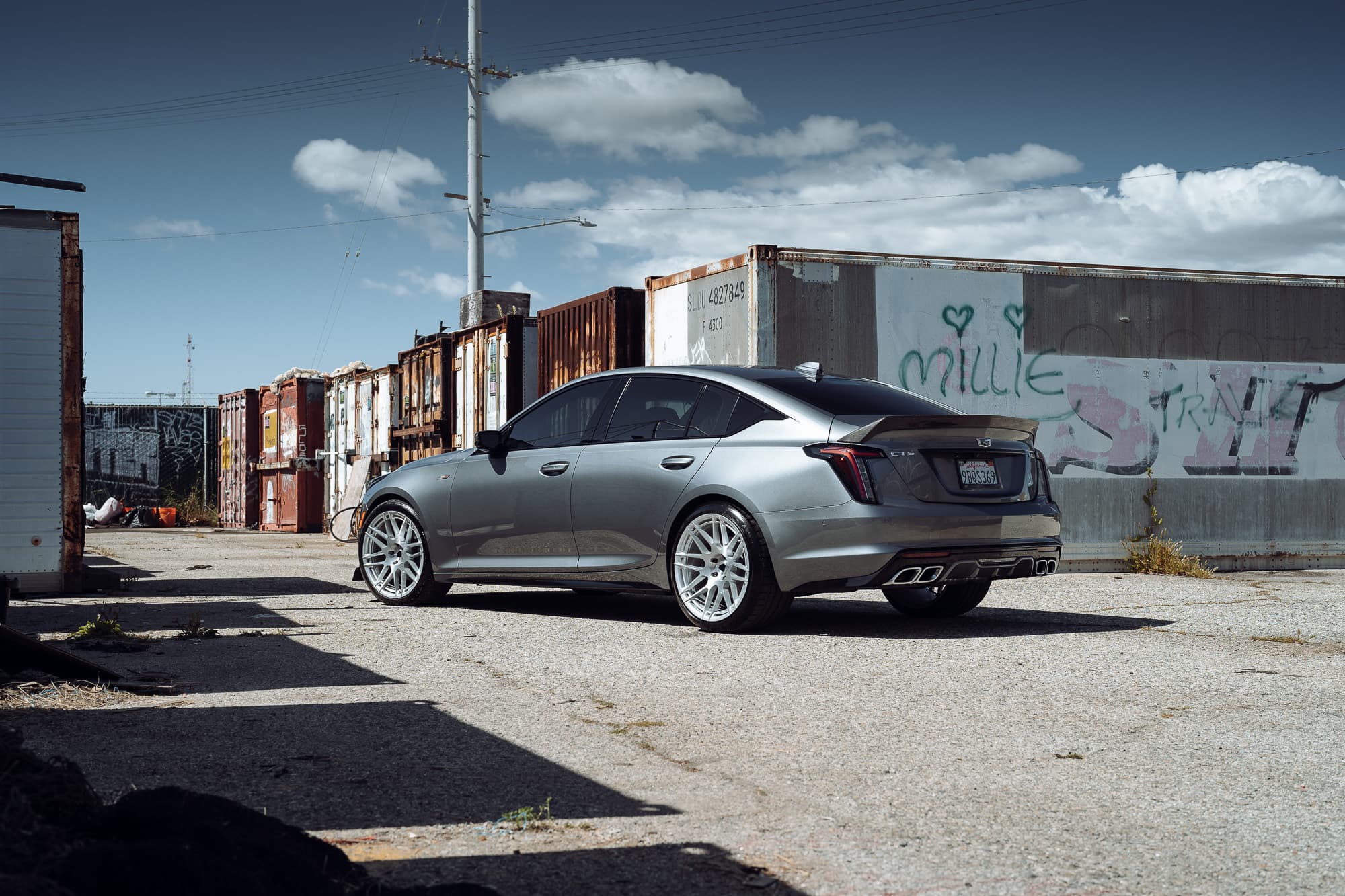 2021 Cadillac CT5-V — wheels, detail view