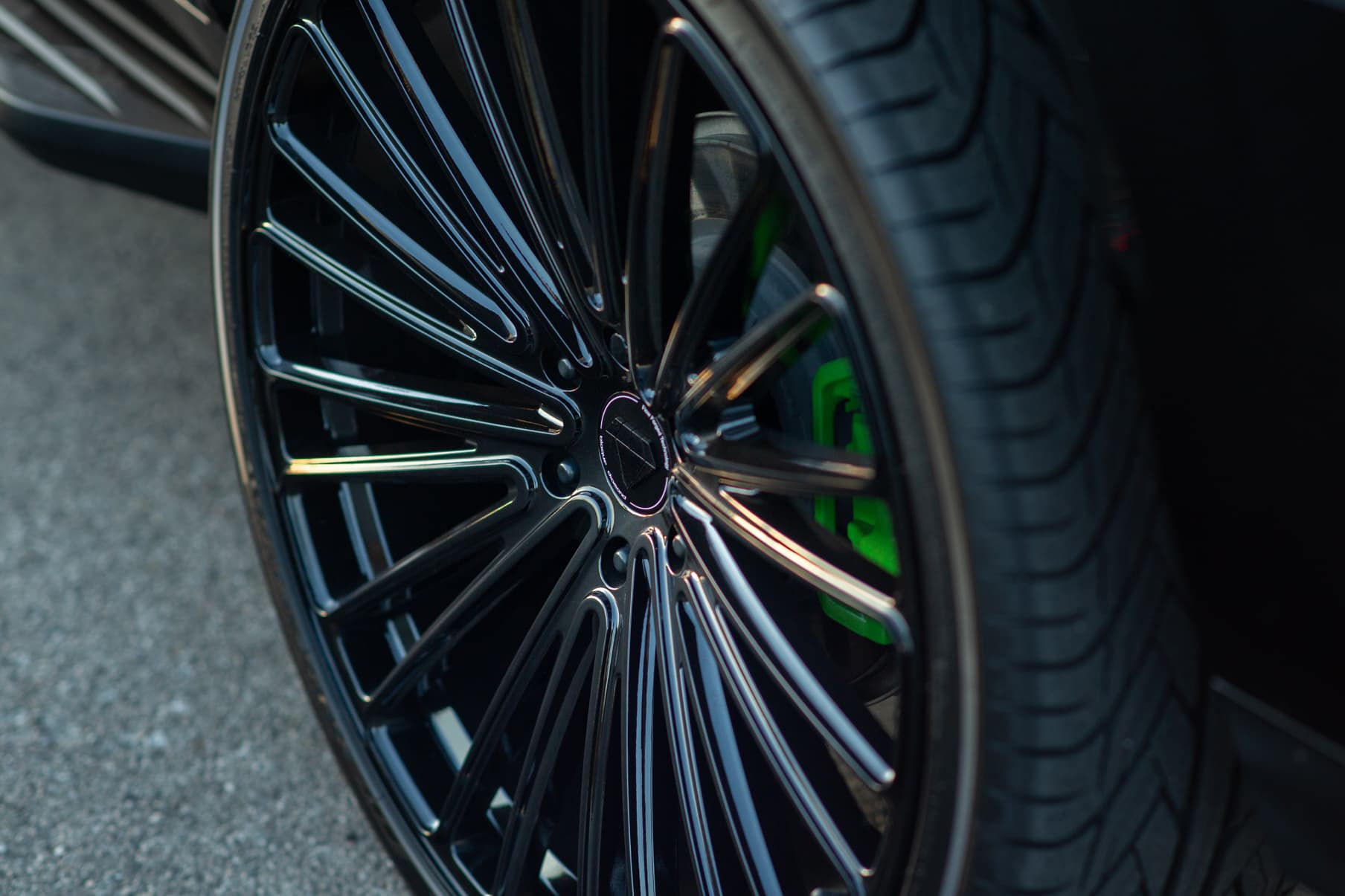 2021 Cadillac Escalade — wheels, rear view