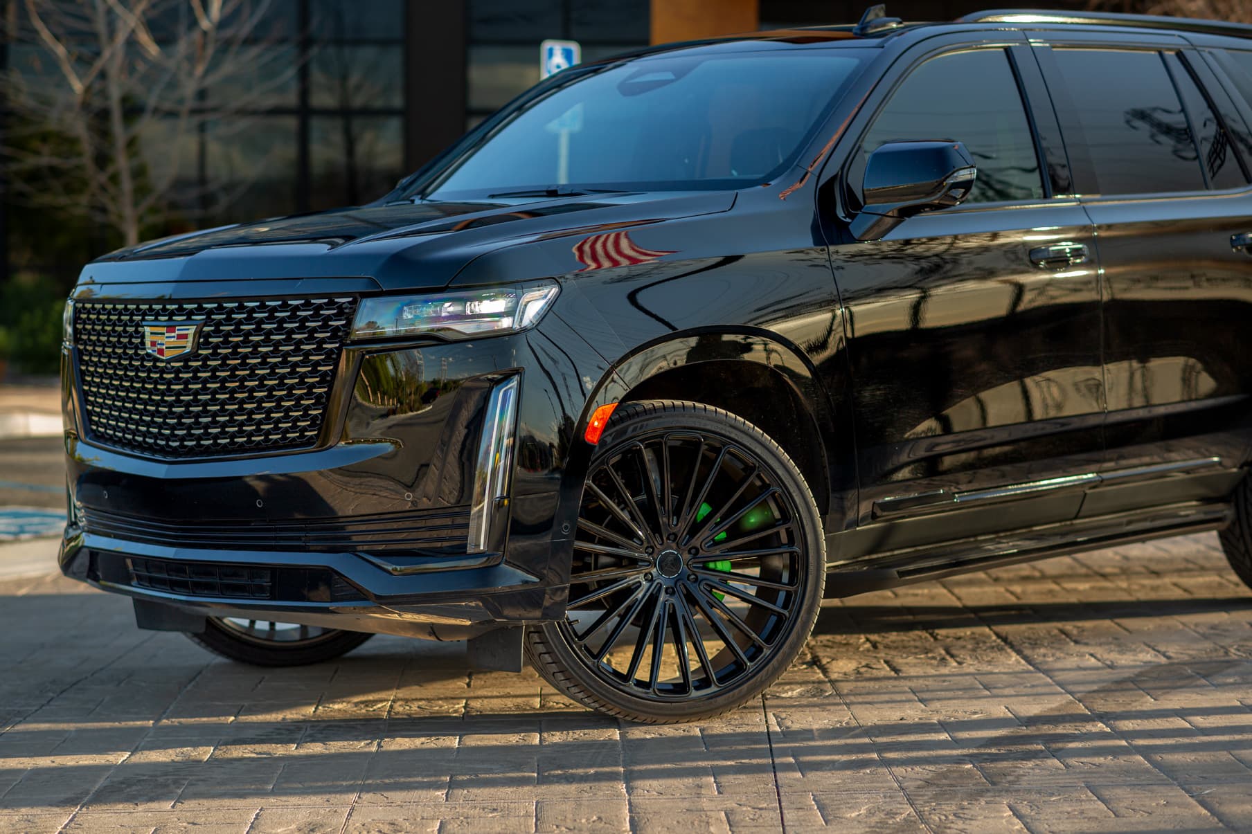 2021 Cadillac Escalade — wheels, interior
