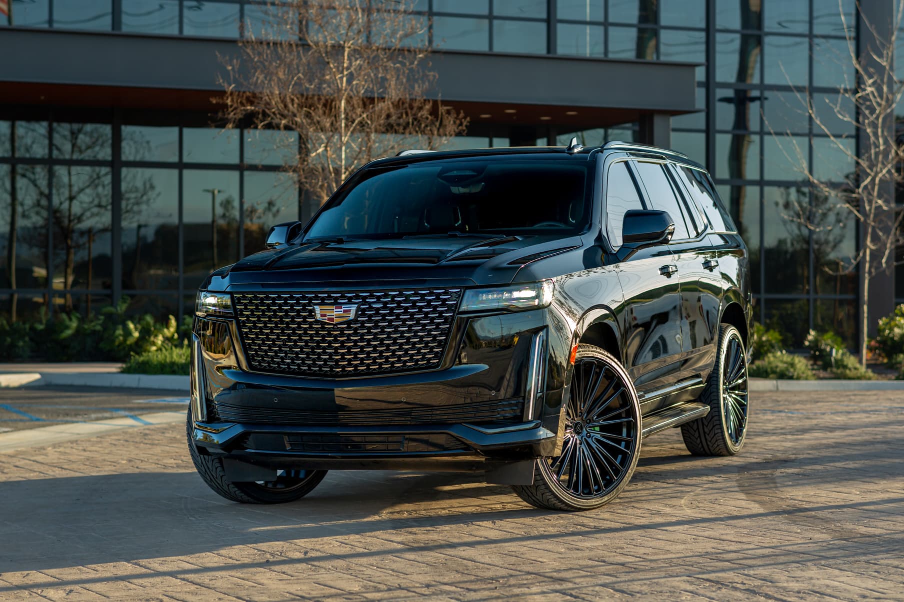 2021 Cadillac Escalade — wheels, detail view