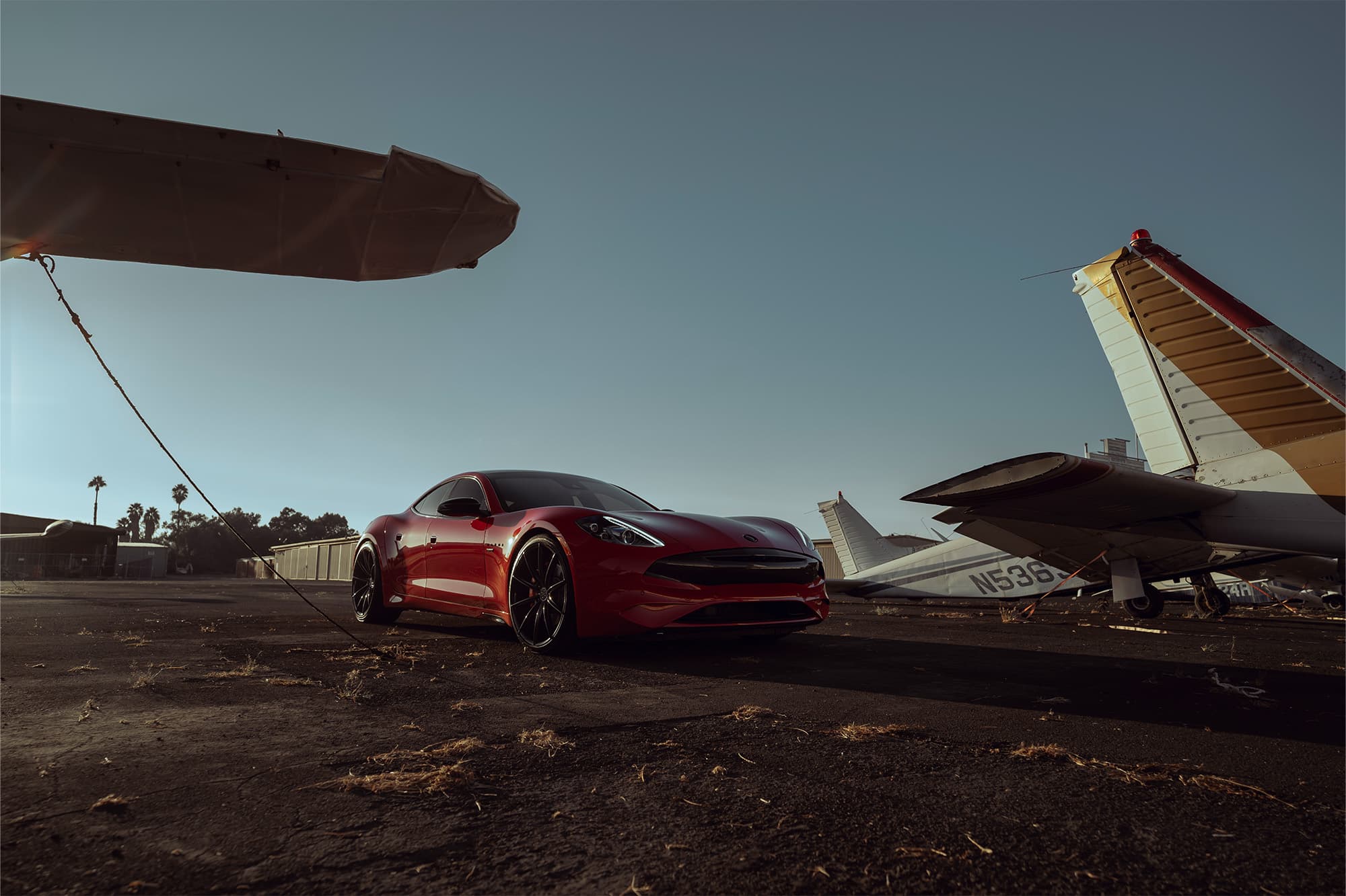 2021 Karma GS-6 — wheels, rear view
