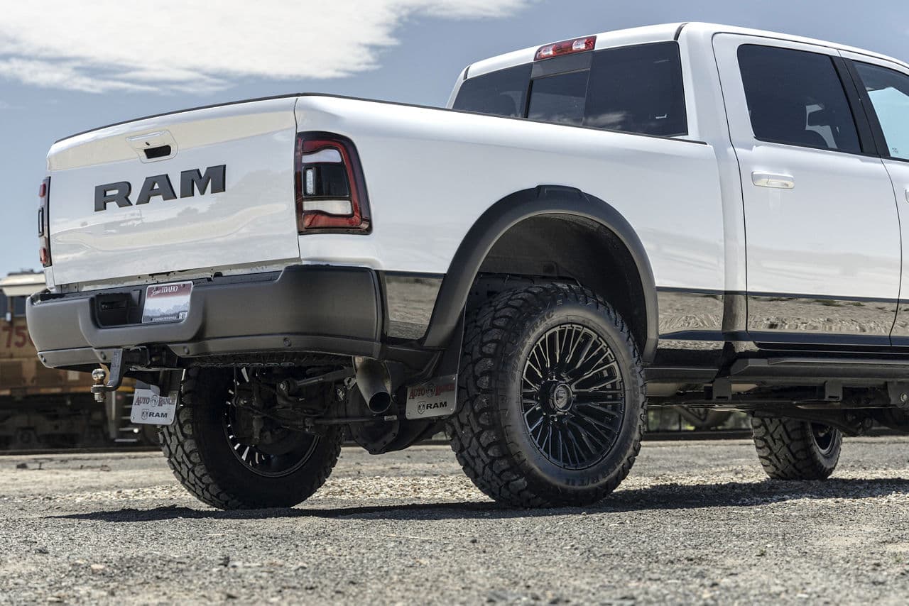 Interior of 2021 Ram 2500 with truck suv wheels