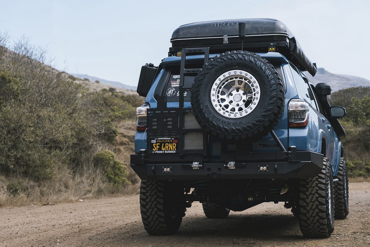 Interior of 2021 Toyota 4Runner with truck suv wheels