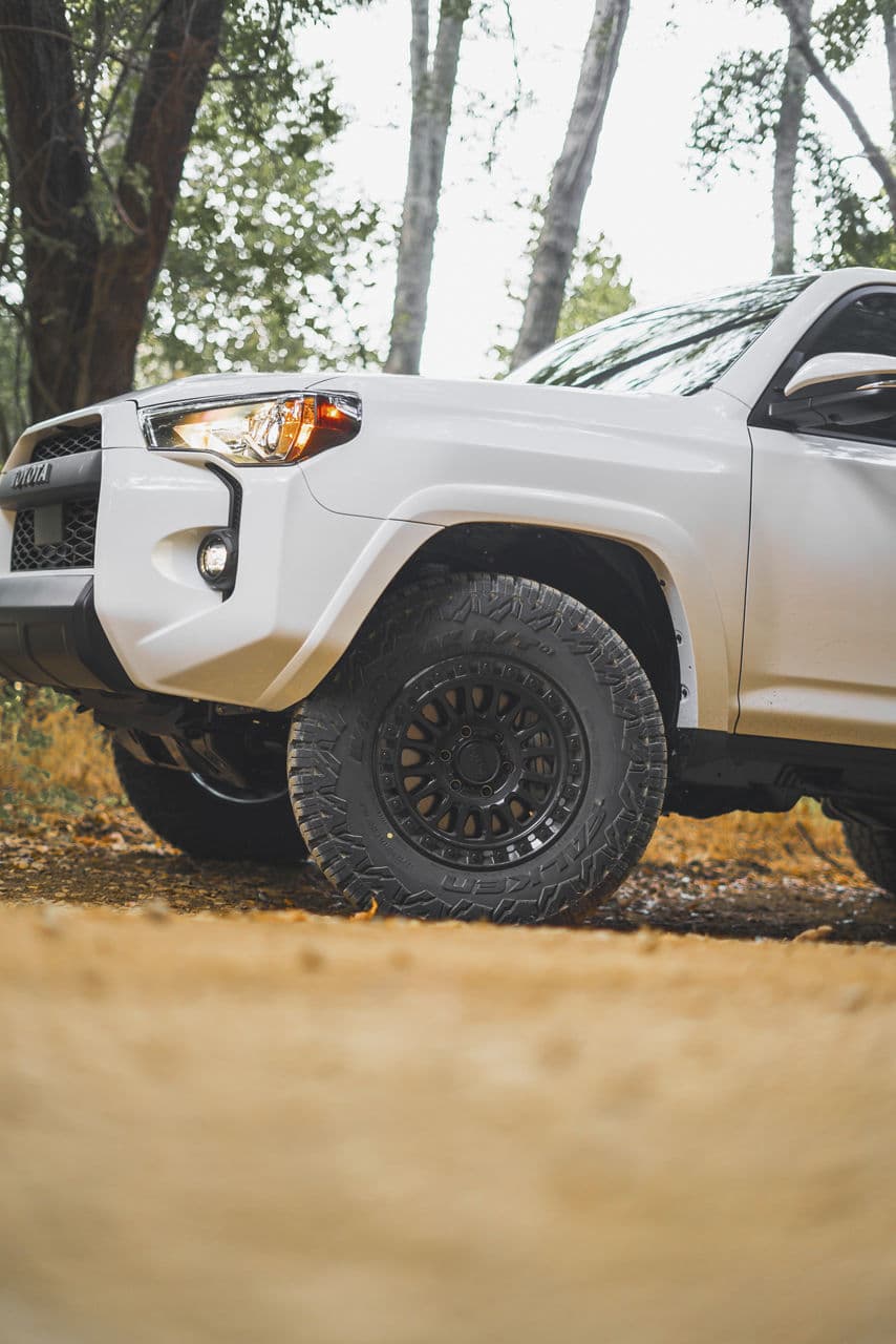 Rear view of 2021 Toyota 4Runner with wheels