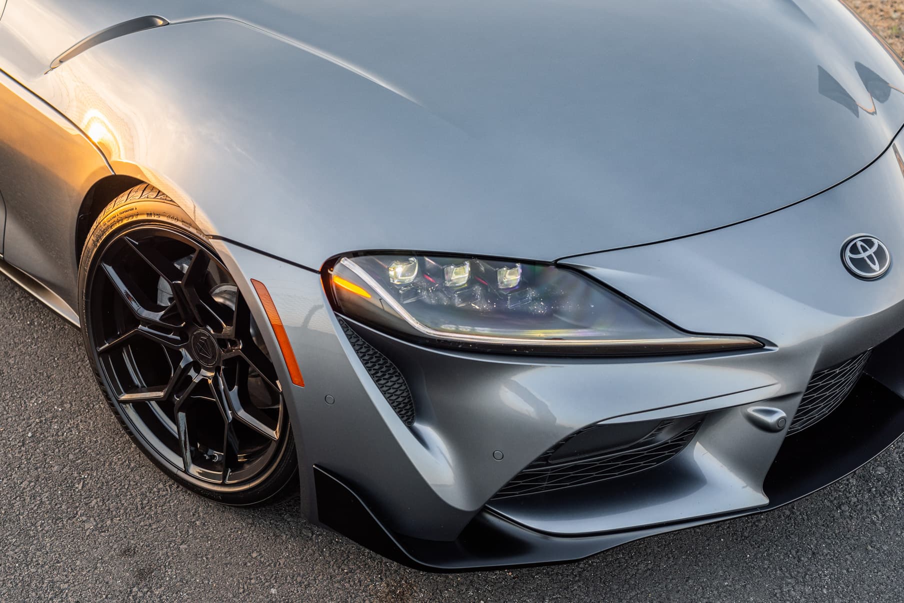 2021 Toyota Supra — wheels, side profile