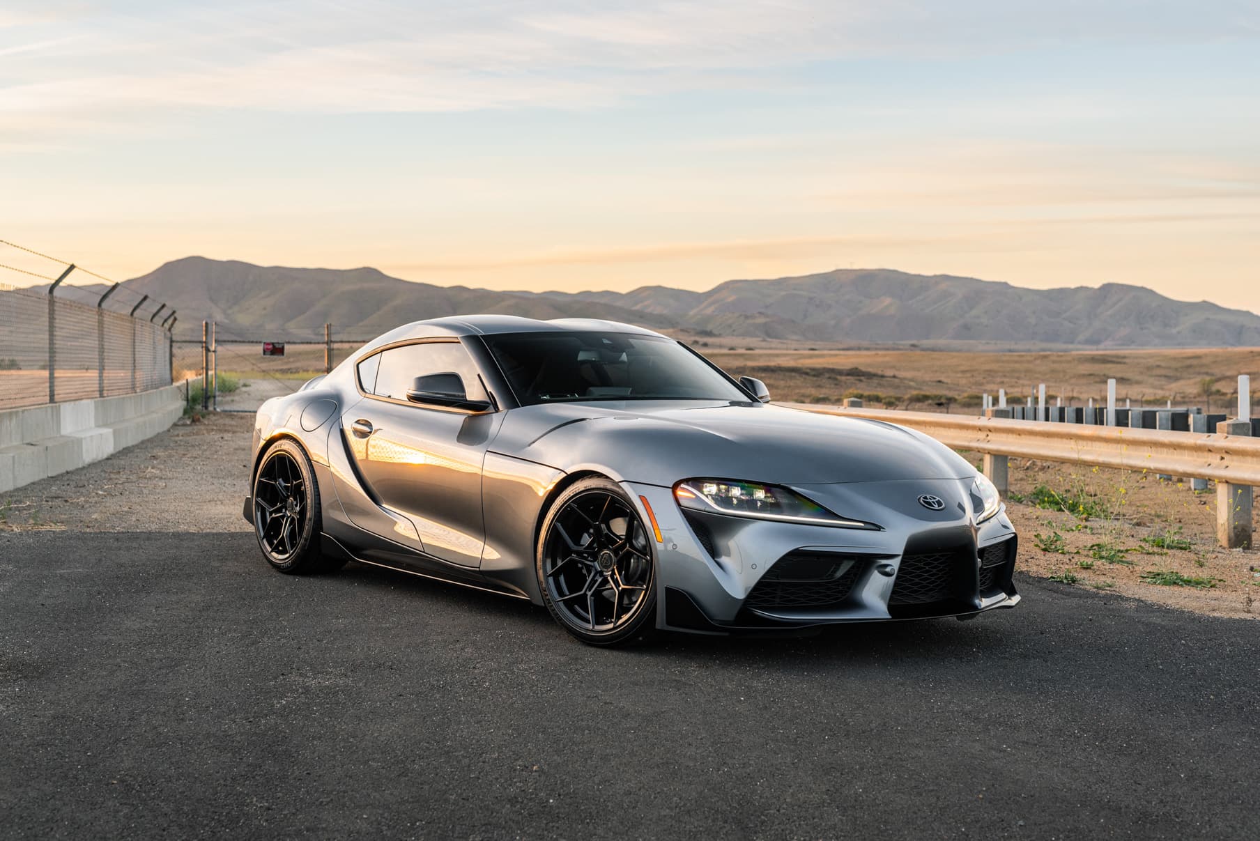 2021 Toyota Supra — wheels, rear view