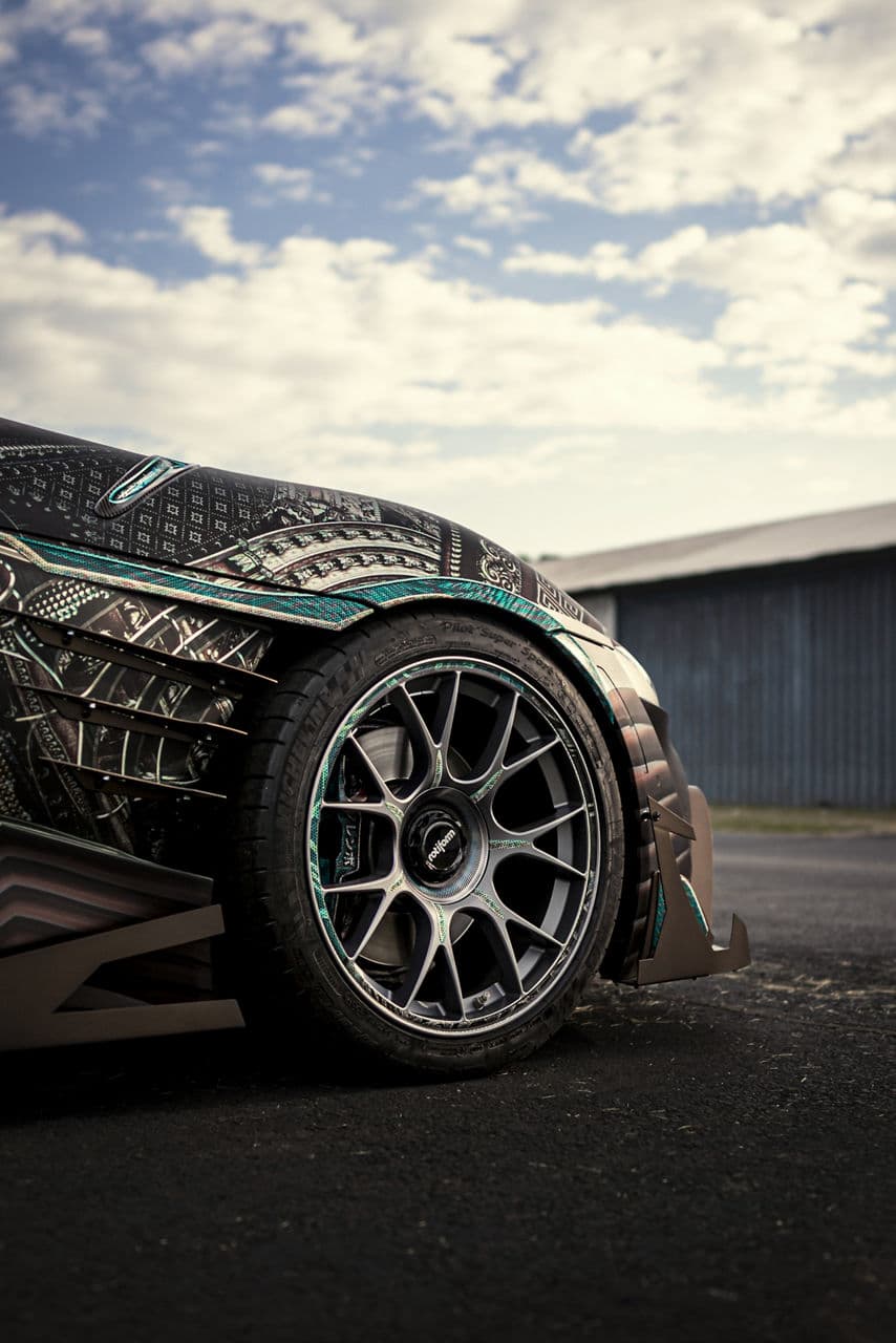 Interior of 2021 Toyota Supra with wheels