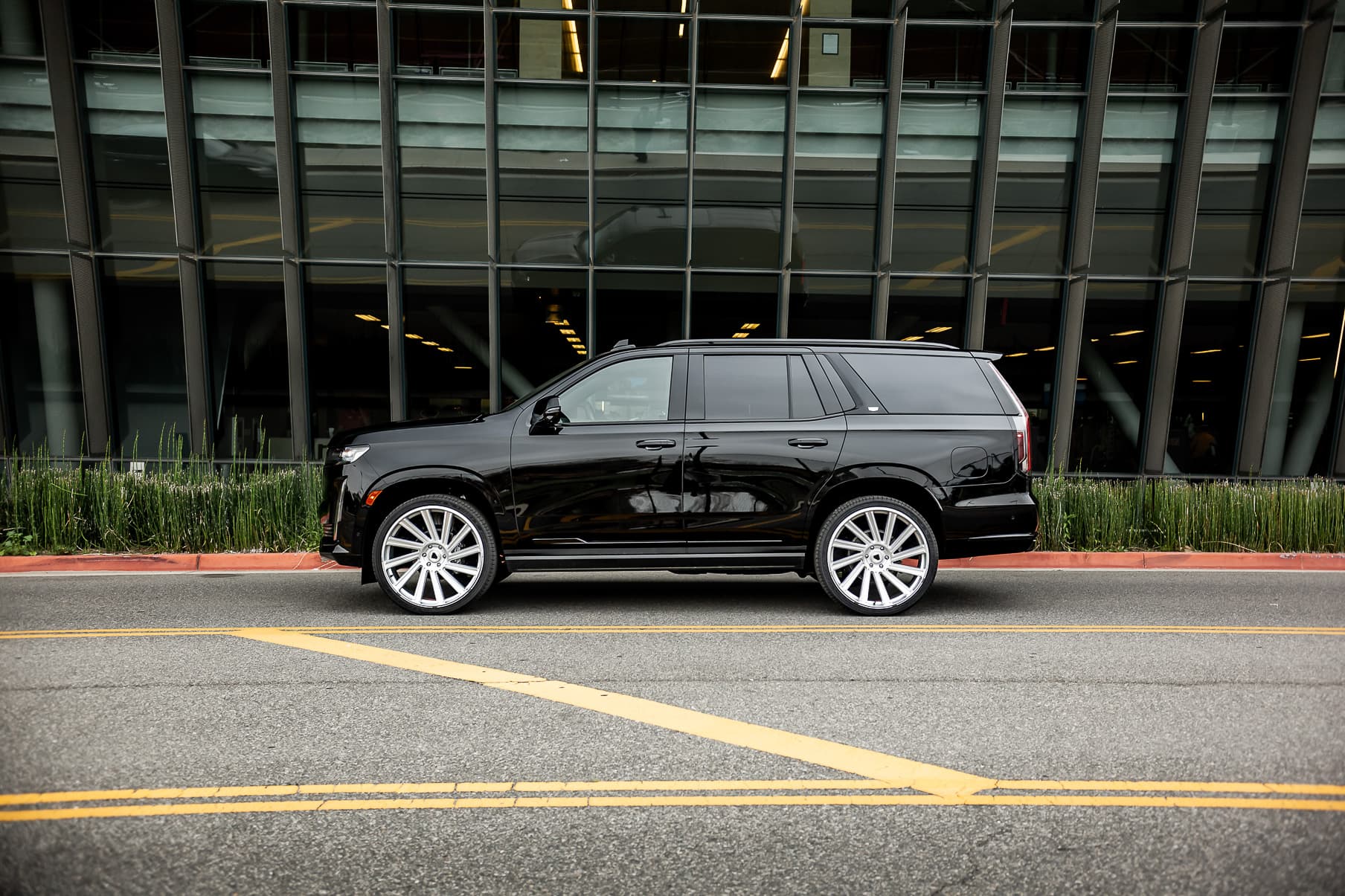 2022 Cadillac Escalade — wheels, rear view
