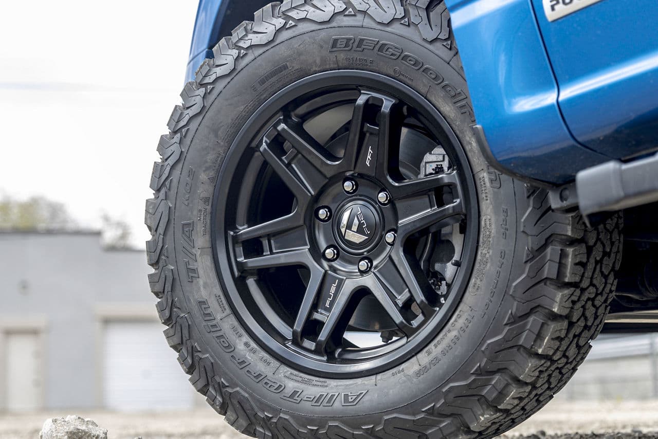 Interior of 2022 Ford F150 Lariat with wheels