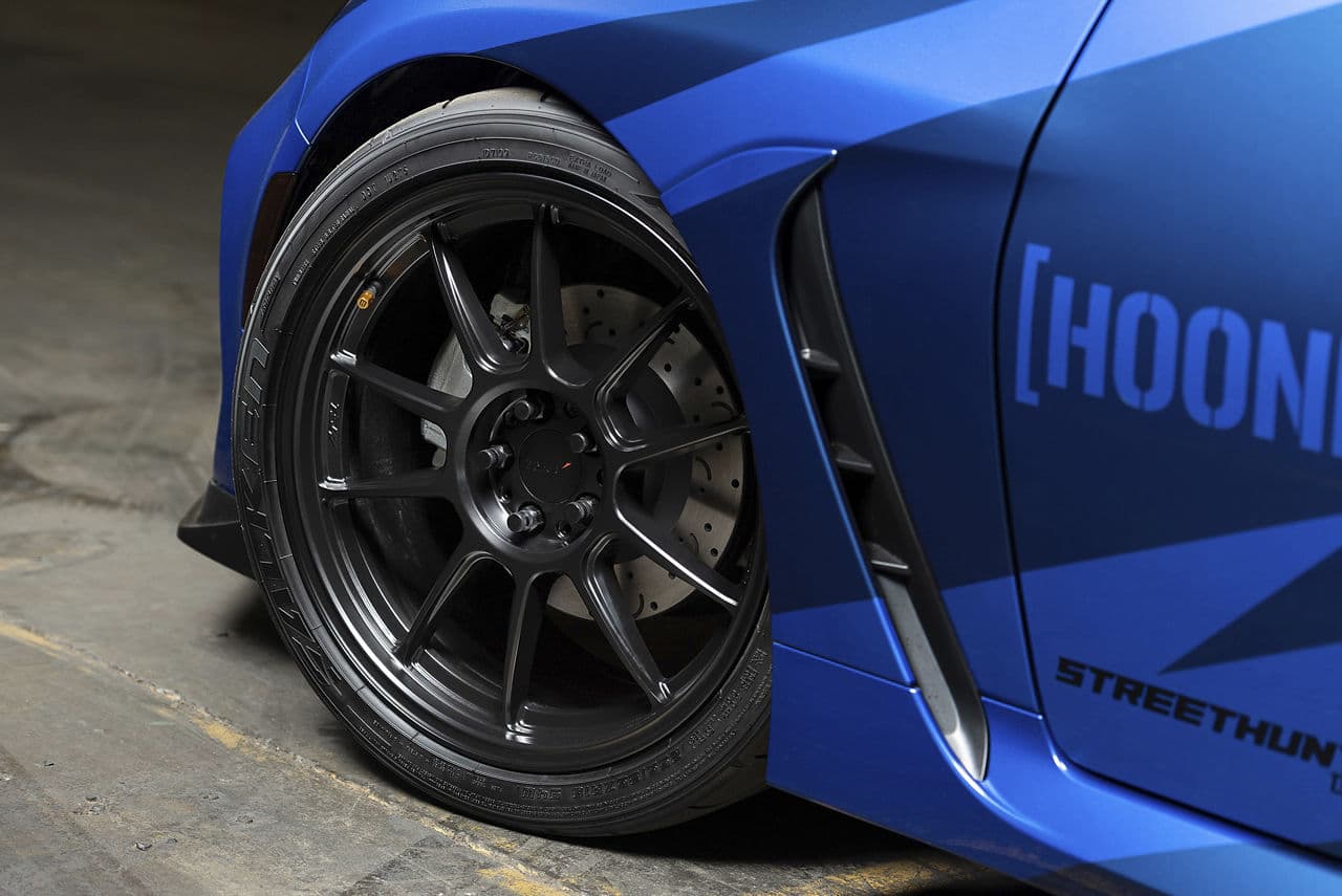 Detail view of 2022 Subaru BRZ with wheels