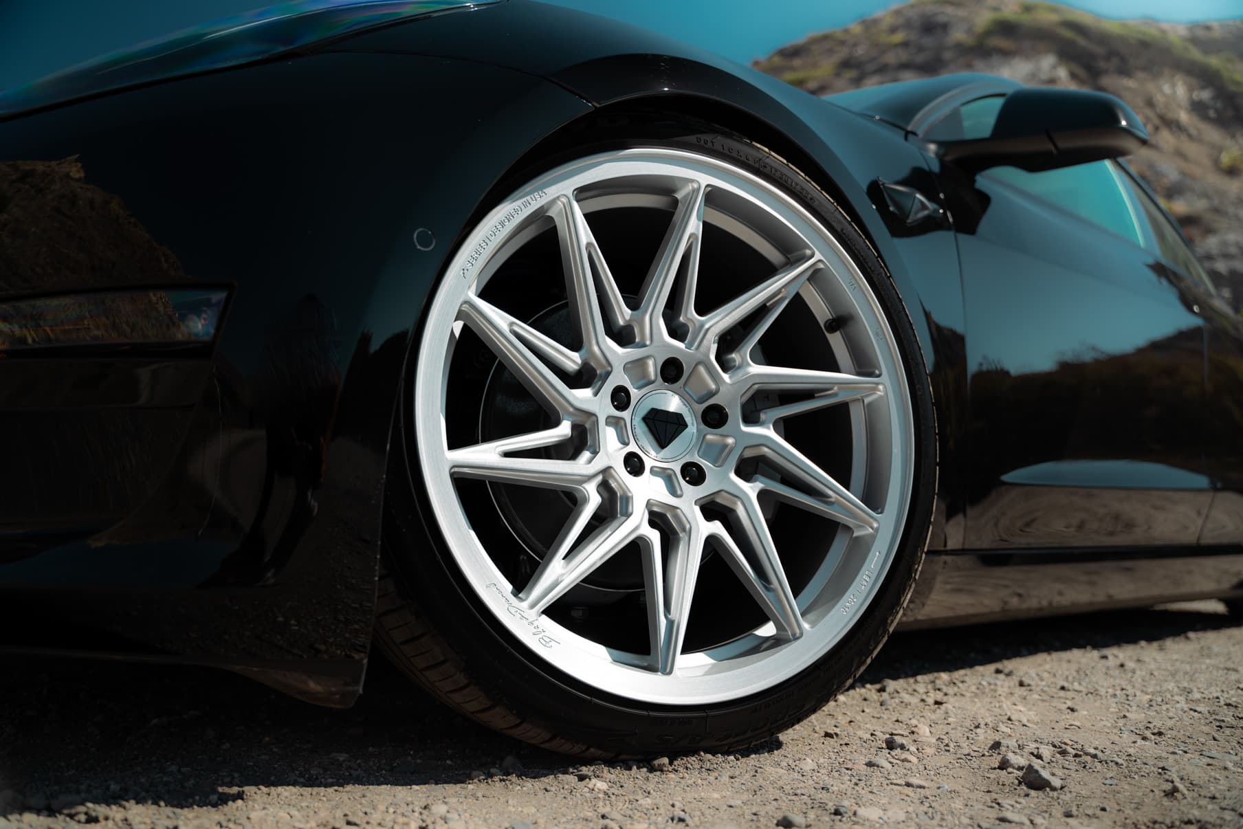 2022 Tesla Model 3 — wheels, detail view