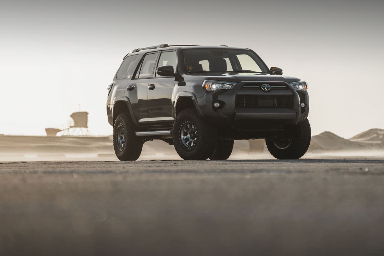 Front view of 2022 Toyota 4Runner with wheels