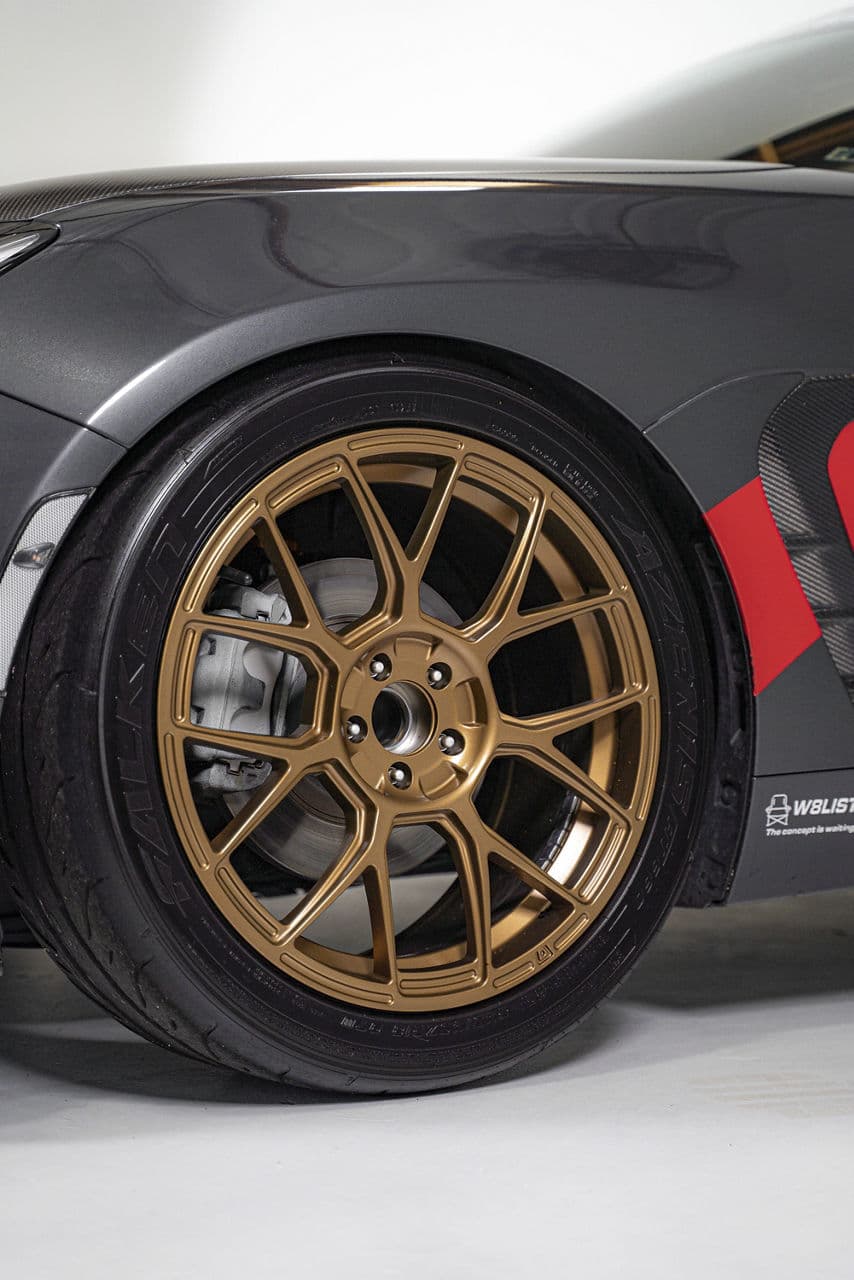 Rear view of 2022 Toyota GR86 with wheels