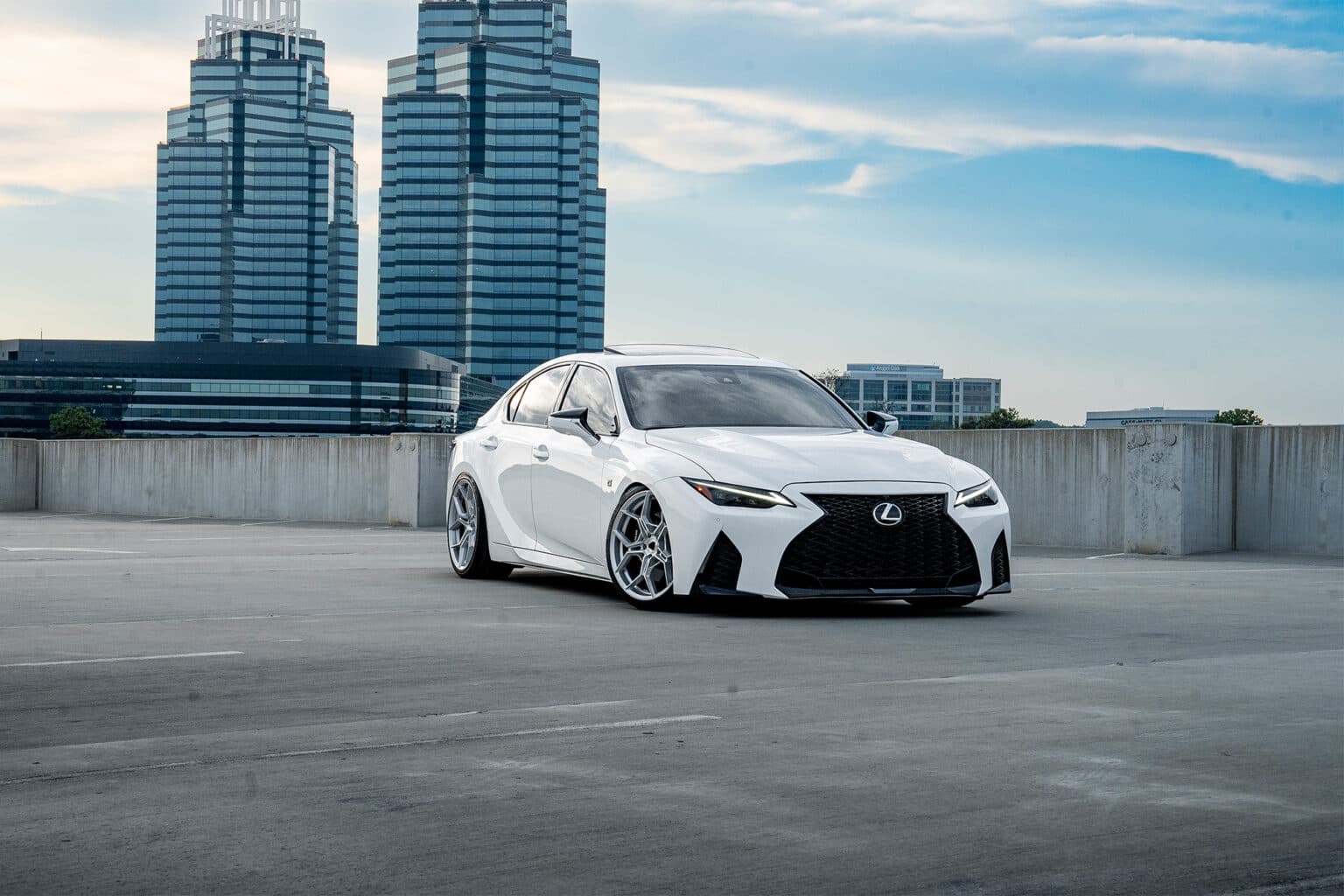 2023 Lexus IS500 — truck lift kits, front view