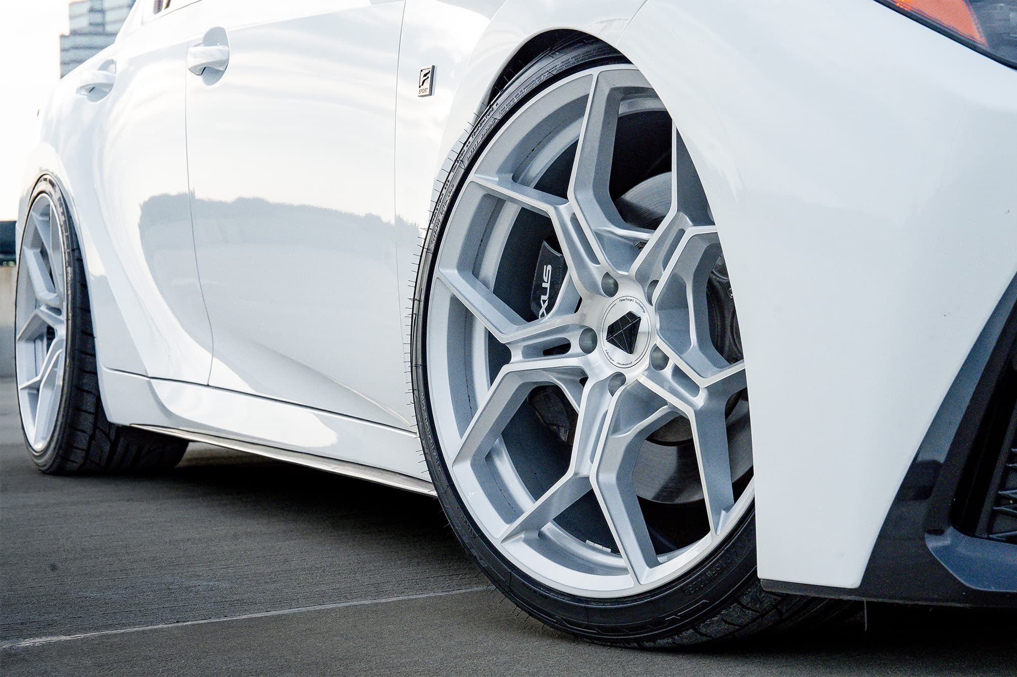 2023 Lexus IS500 — truck lift kits, rear view