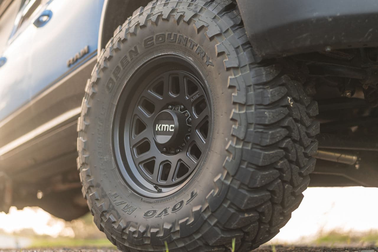 Interior of 2023 Ram 2500 Power Wagon with truck suv wheels