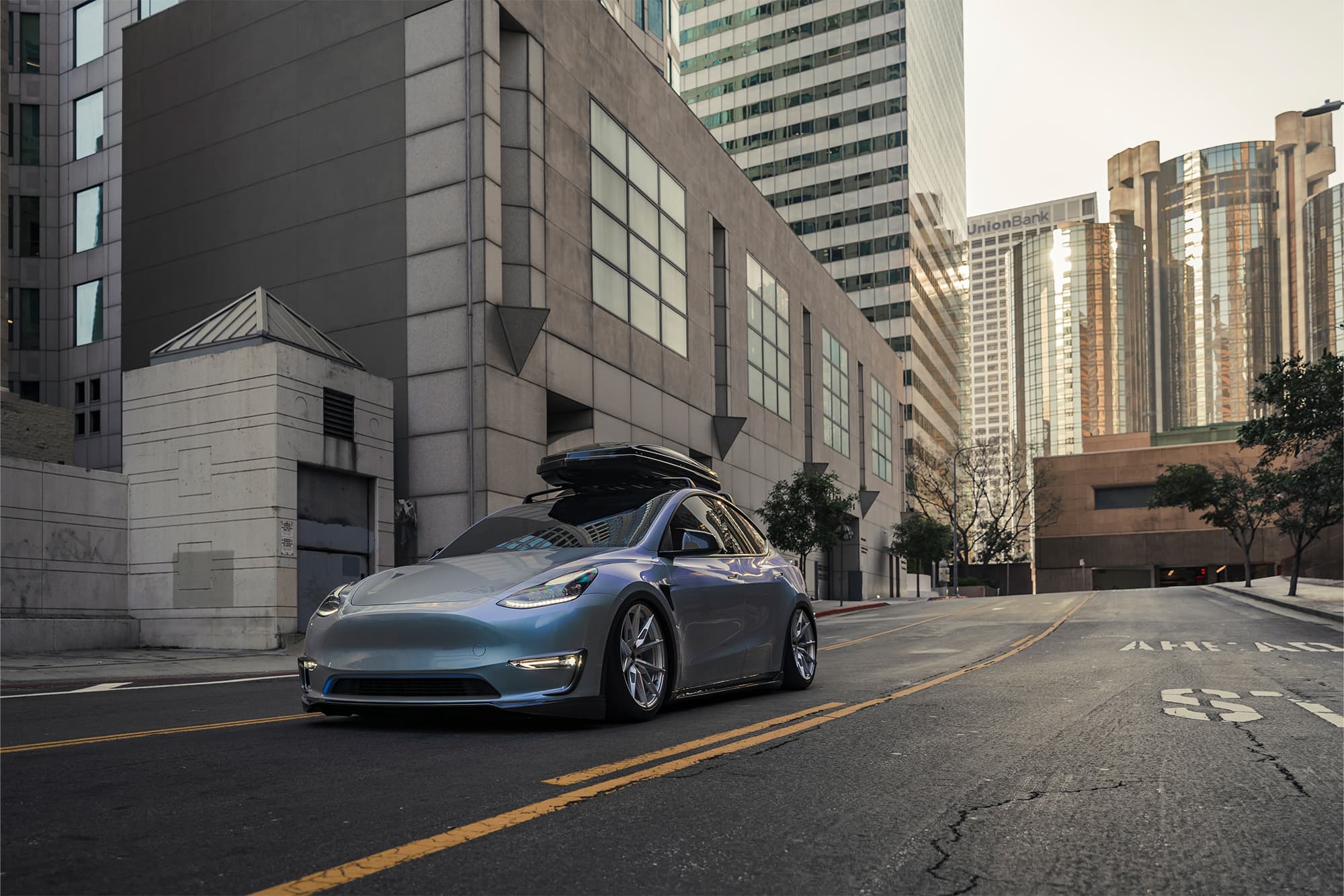 2023 Tesla Model Y — custom build, interior