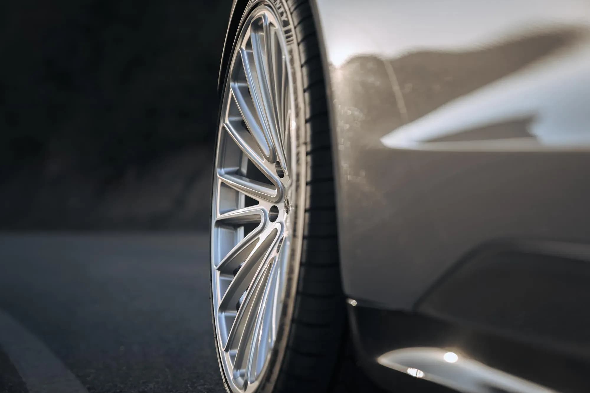 2024 Audi E-Tron GT RS — wheels, side profile