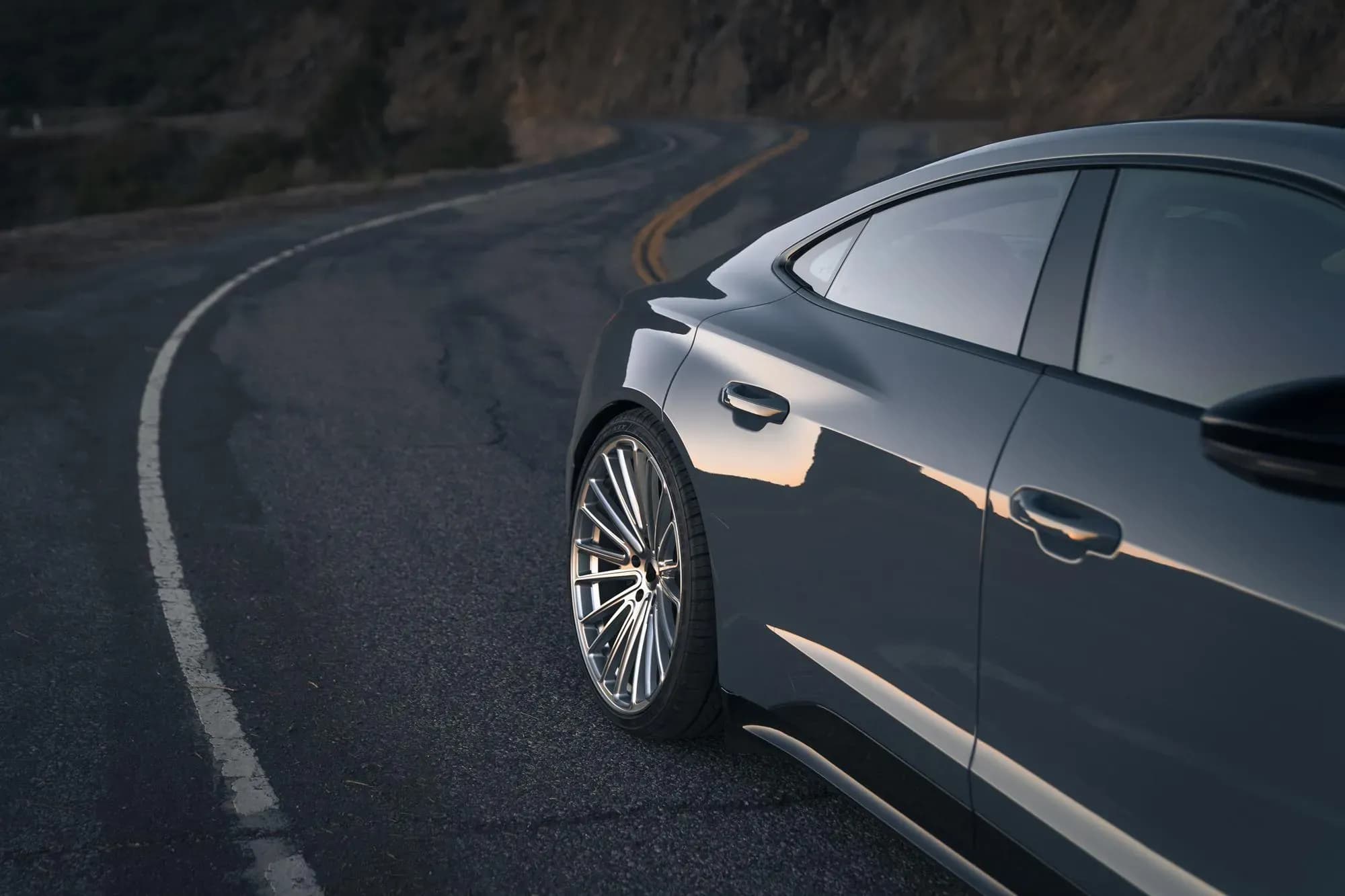 2024 Audi E-Tron GT RS — wheels, detail view