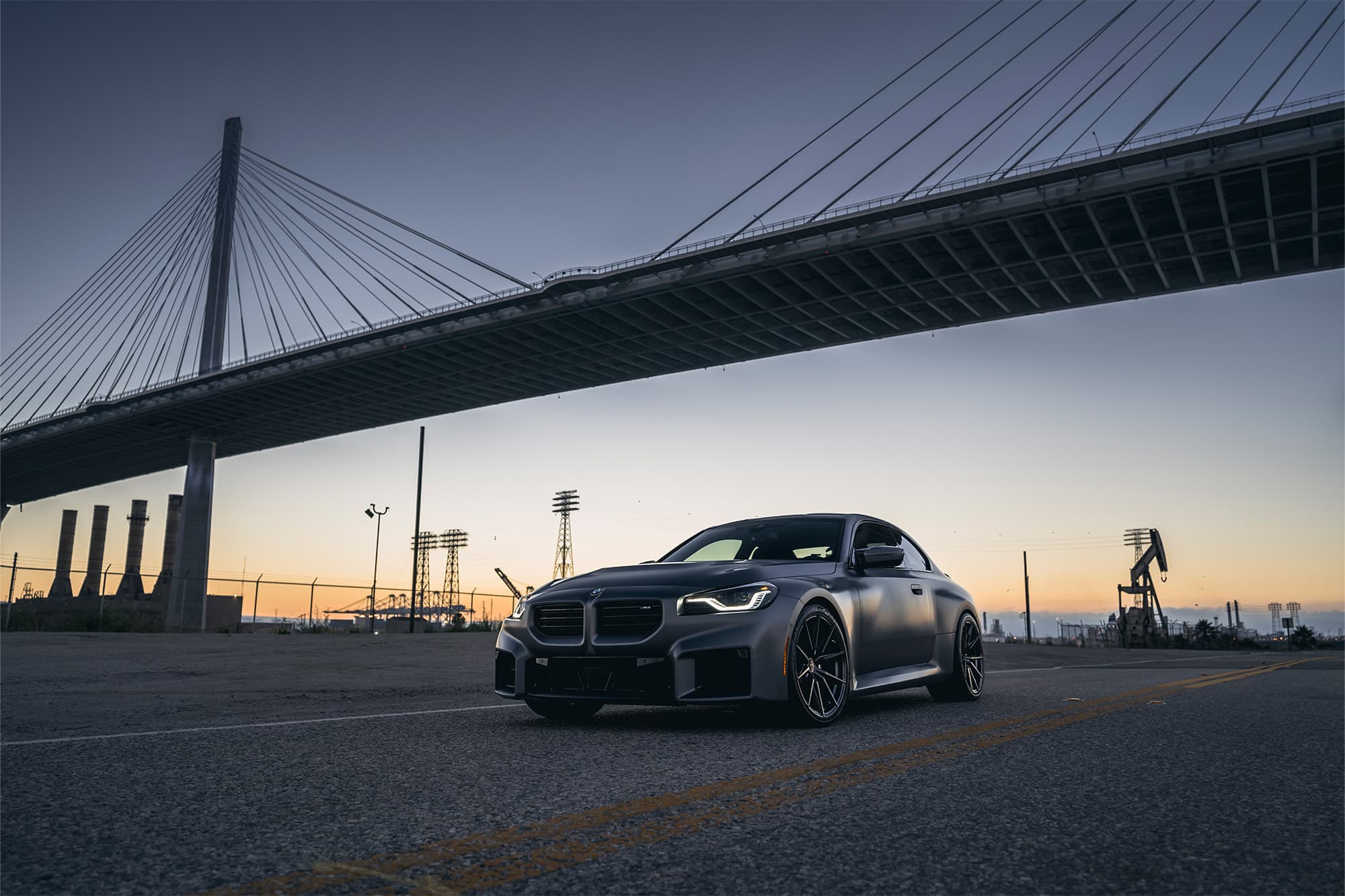 2024 BMW M2 — wheels, rear view