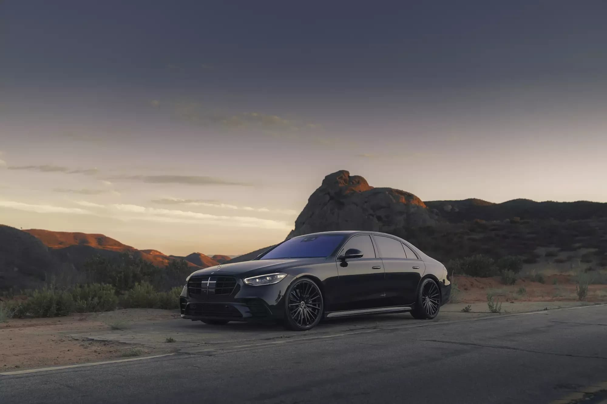 2024 Mercedes-Benz S-Class — car suspension, interior