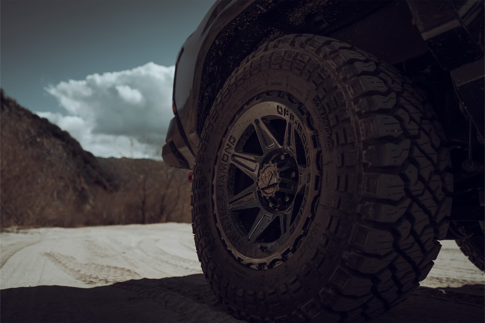 2024 Toyota Tacoma — lowering springs, side profile