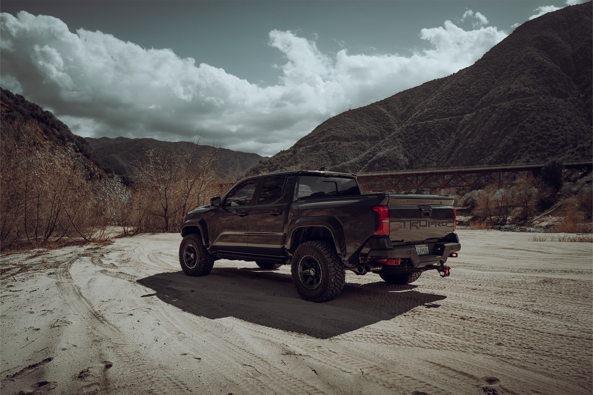 2024 Toyota Tacoma — lowering springs, interior