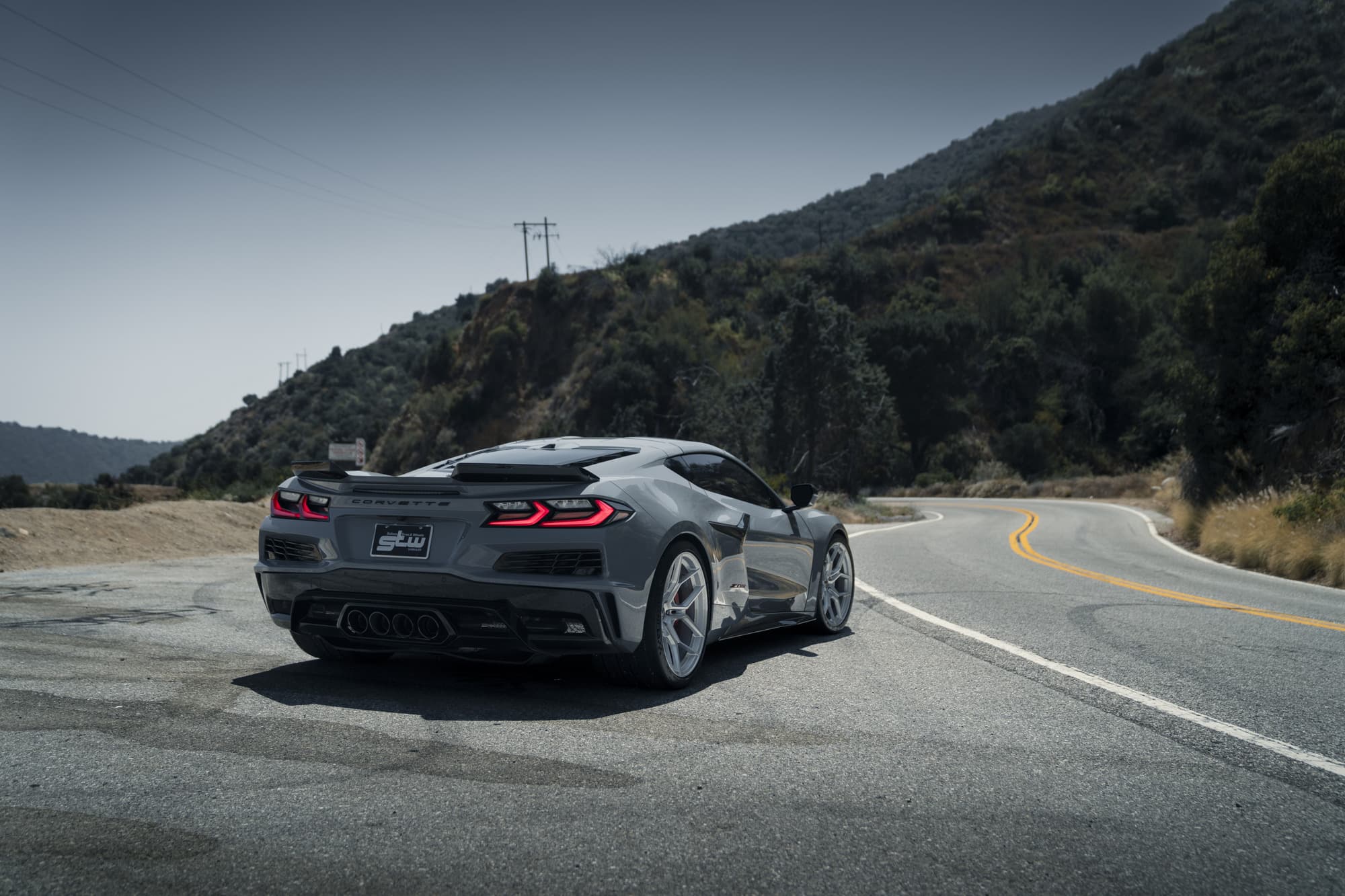 2025 Chevrolet Corvette Z06 — wheels, rear view