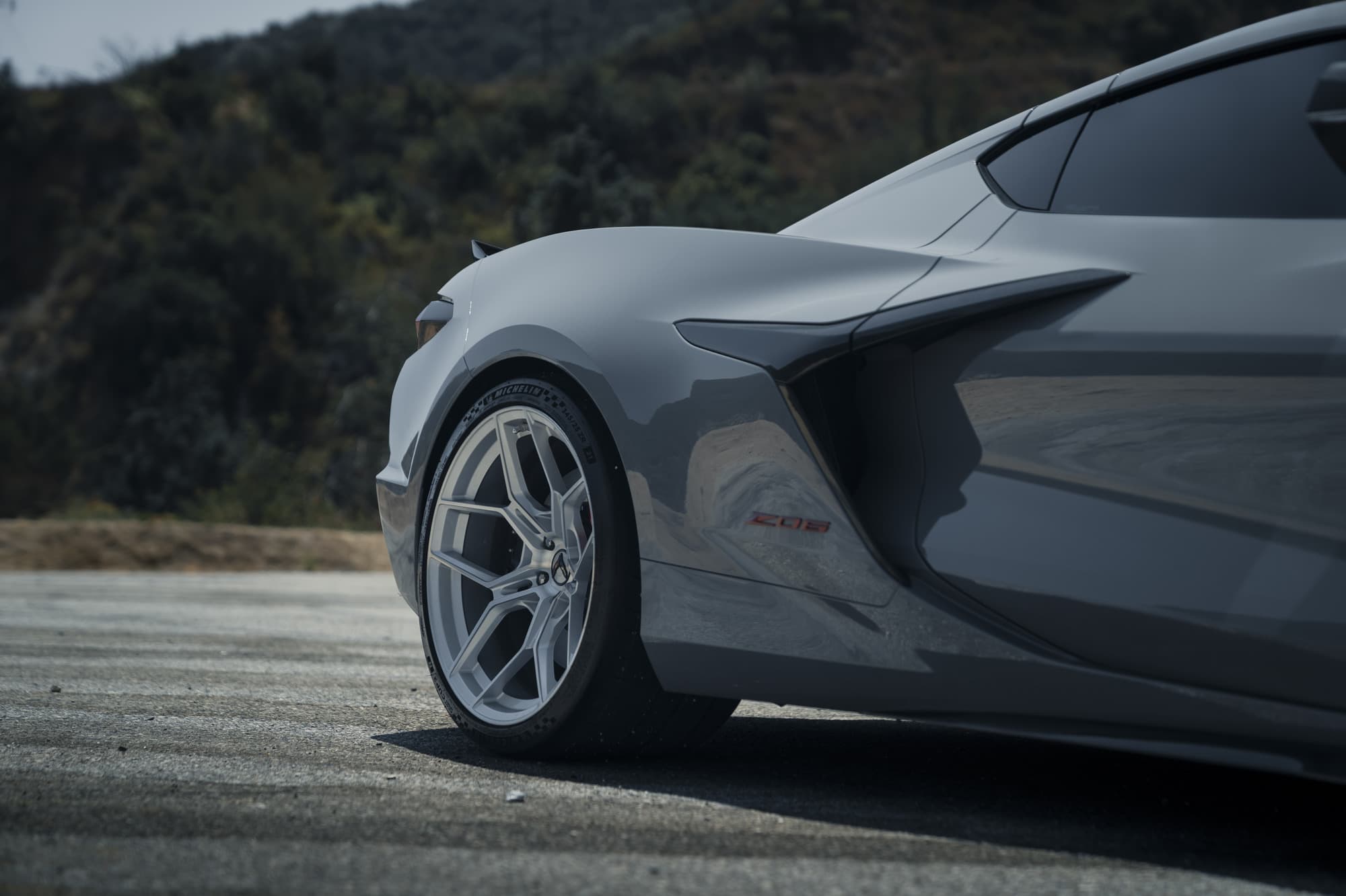 2025 Chevrolet Corvette Z06 — wheels, interior