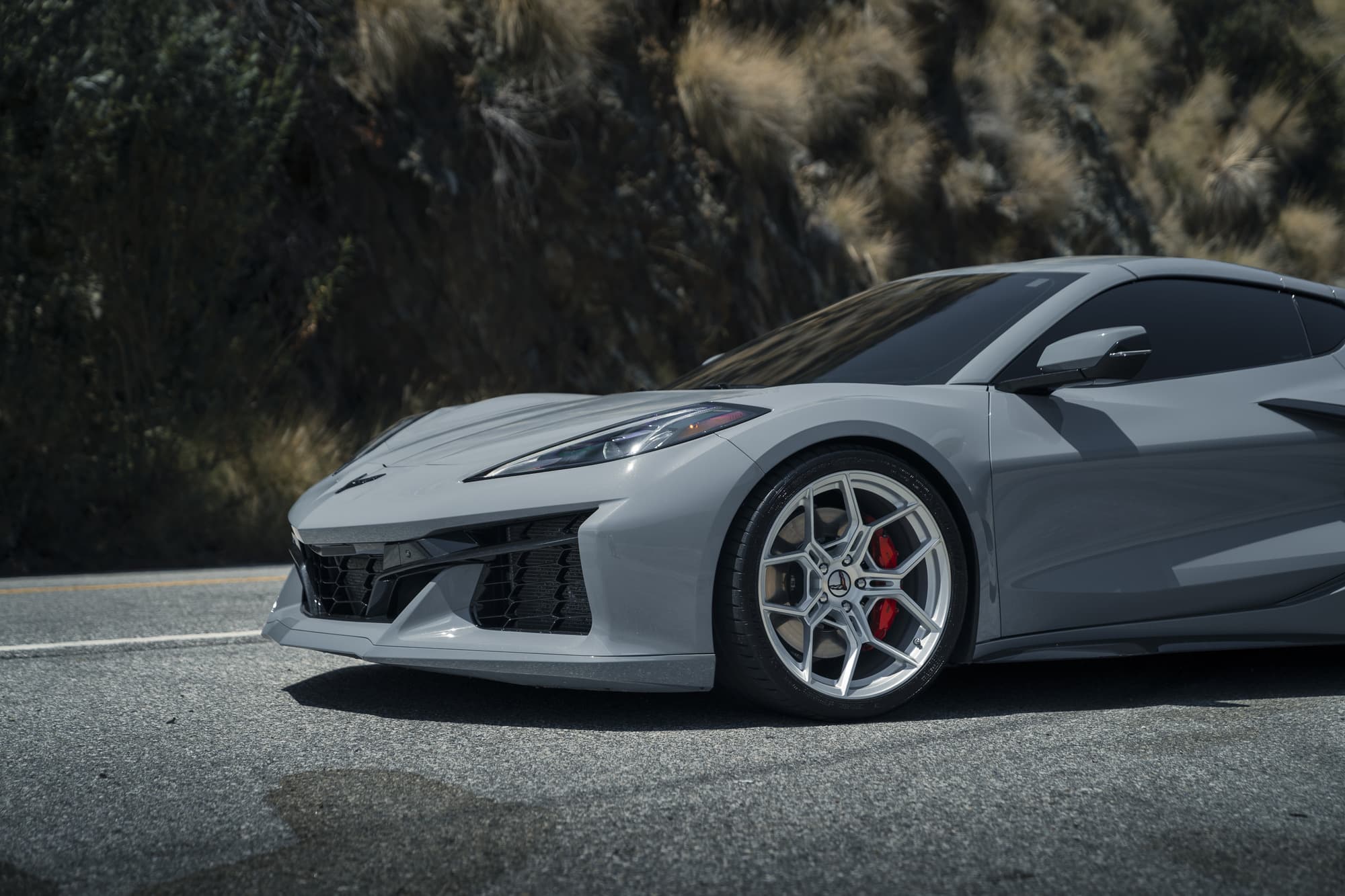 2025 Chevrolet Corvette Z06 — wheels, detail view