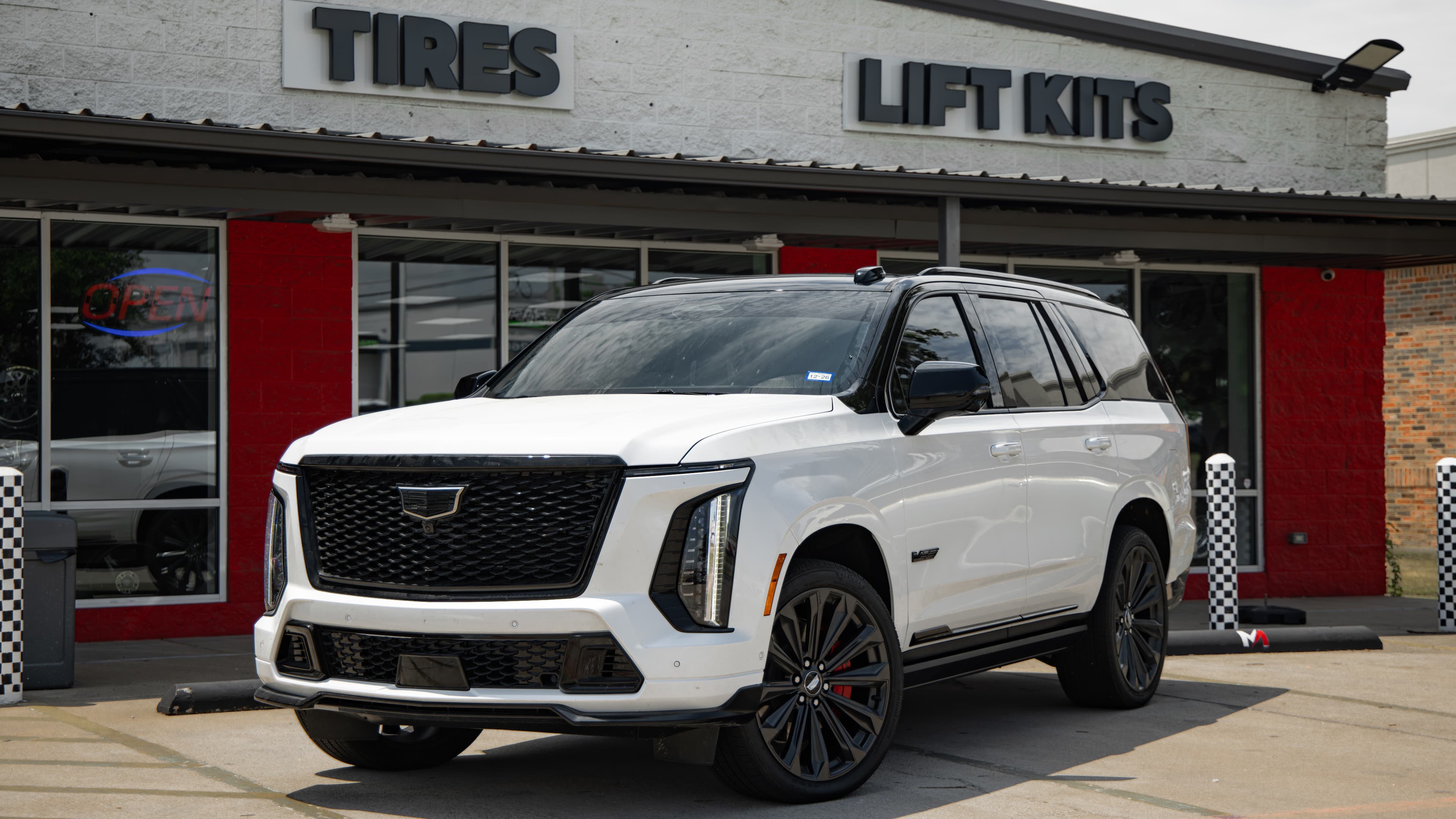 Ceramic window tint installation at Metroplex Customs in Irving, TX